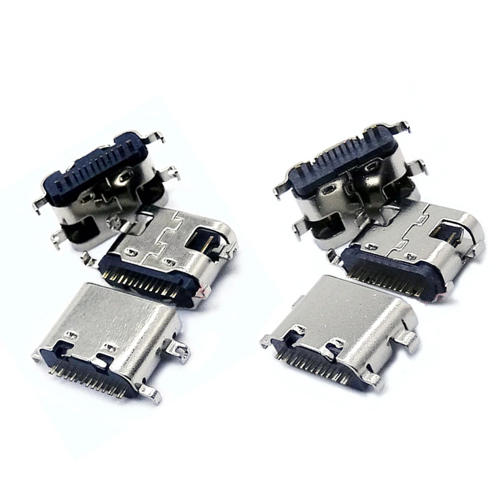 5-10 Stück weiblicher USB-Typ-C-Ladeanschluss für Newland NLS-NFT10 Teclast M40 TLA007 P20 X10HD Buchse Kontaktbuchse Stecker – Detail 2
