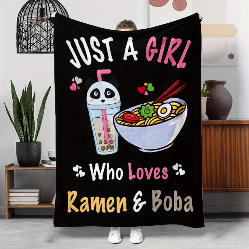 بطانية واحدة ناعمة من الفلانيل - ضرورية للمنزل والسفر والتخييم في جميع المواسم