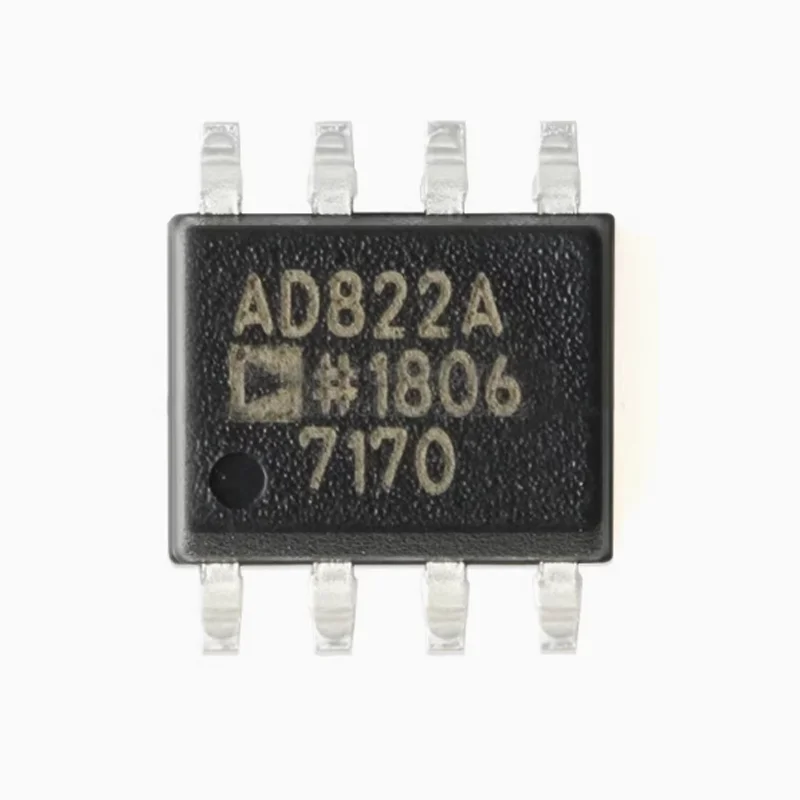 5/PCS LOT original authentic AD822ARZ-REEL7 SOIC-8 Single power rail-to-rail FET operational amplifier chip