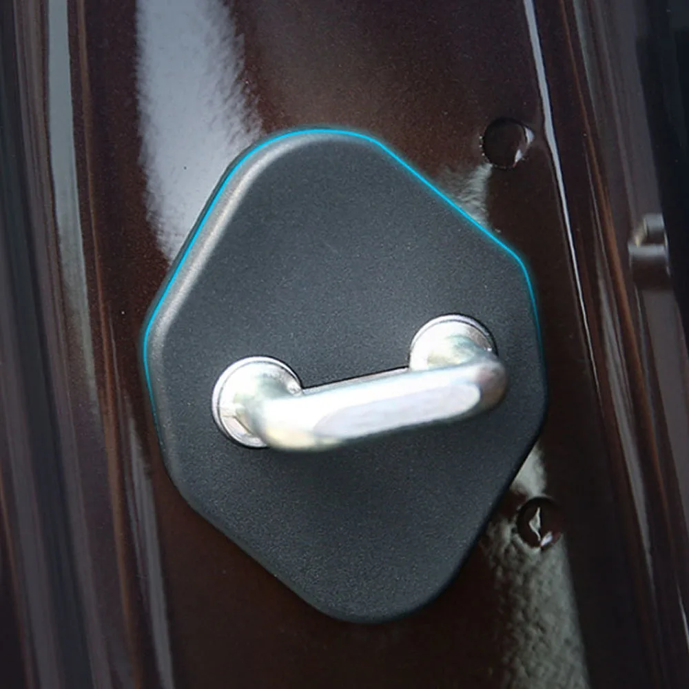 Car Anti Rust Water Proof Door Lock Keys Key Plastic Buckle Cover 4PCs For Hyundai IX35 2010 2011 2012 2013 2014 2015 2016 2017
