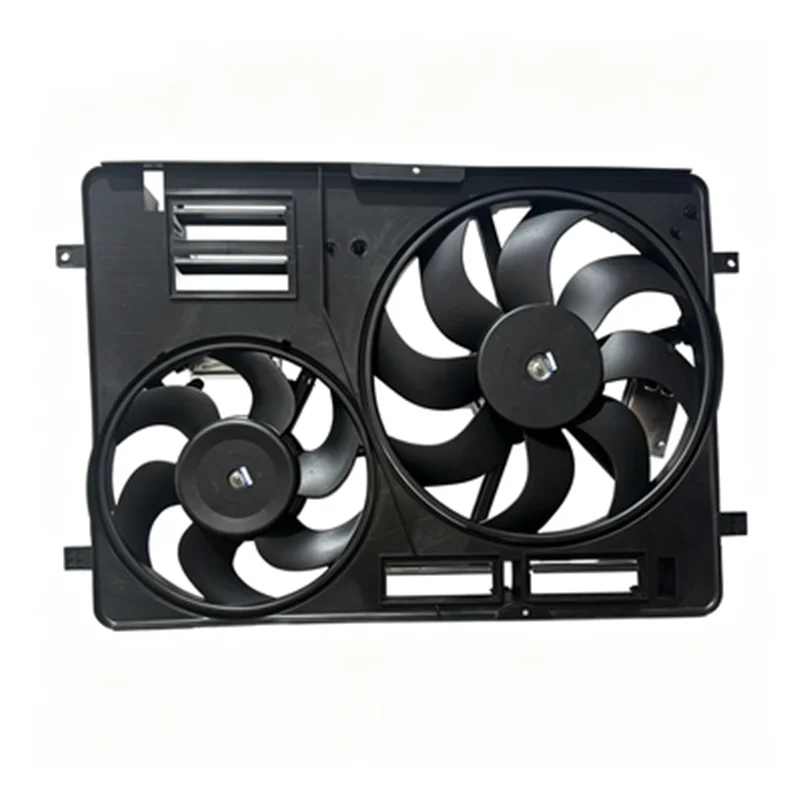 Vehicle body fixed bracket base  Radiator fan assembly