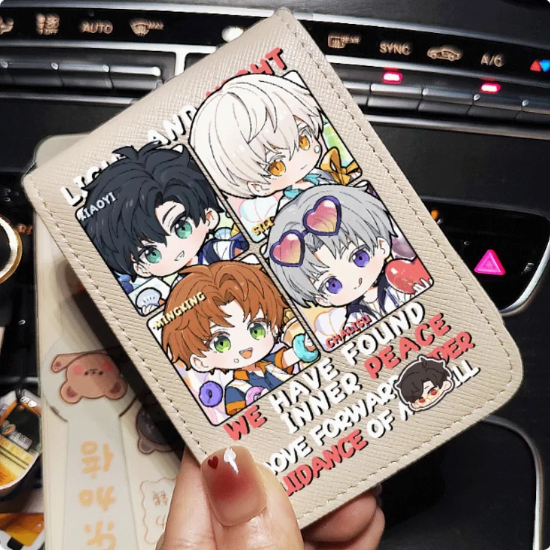 Anime Light and Night Osborn Evan Fashion Wallet PU Purse Card Cash Holder Bag Cosplay Gift B2077