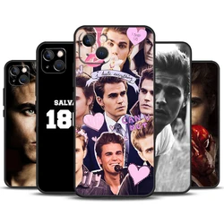 Vampire Diaries Stefan Salvatore Phone Case For iPhone 11 12 13 14 16 15 Pro Max Mini 7 8 Plus X XR XS Max Bumper Cases Cover