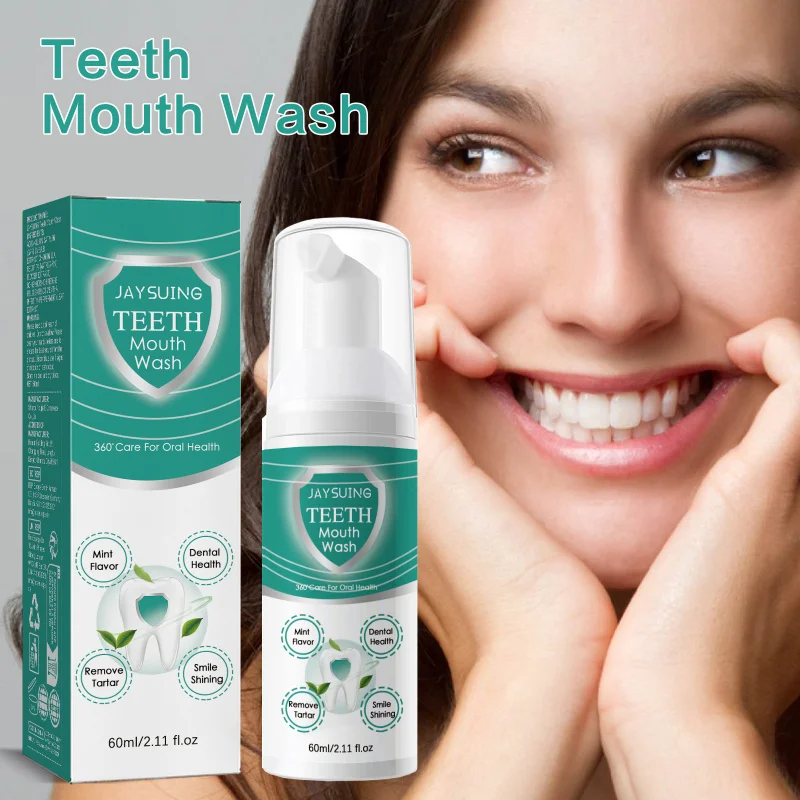 

Foaming Teeth Whitening Mousse - Deep Clean Stains & Yellowing, Protect Gums, Freshen Breath with Gentle Formula