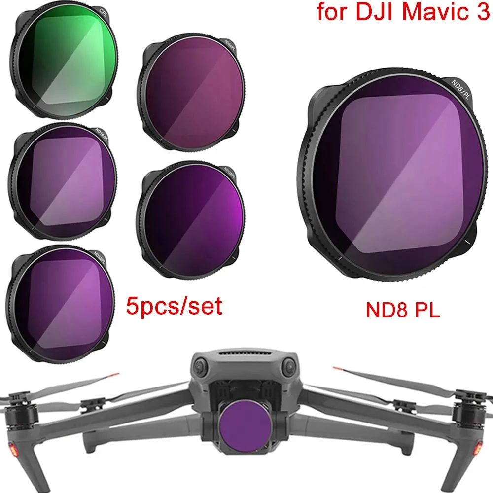 

Фильтры BRDRC для объектива подвеса DJI Mavic 3: ND8, PL/CPL, ND16, ND32, ND64, ND128PL – Аксессуары для дронов и камер