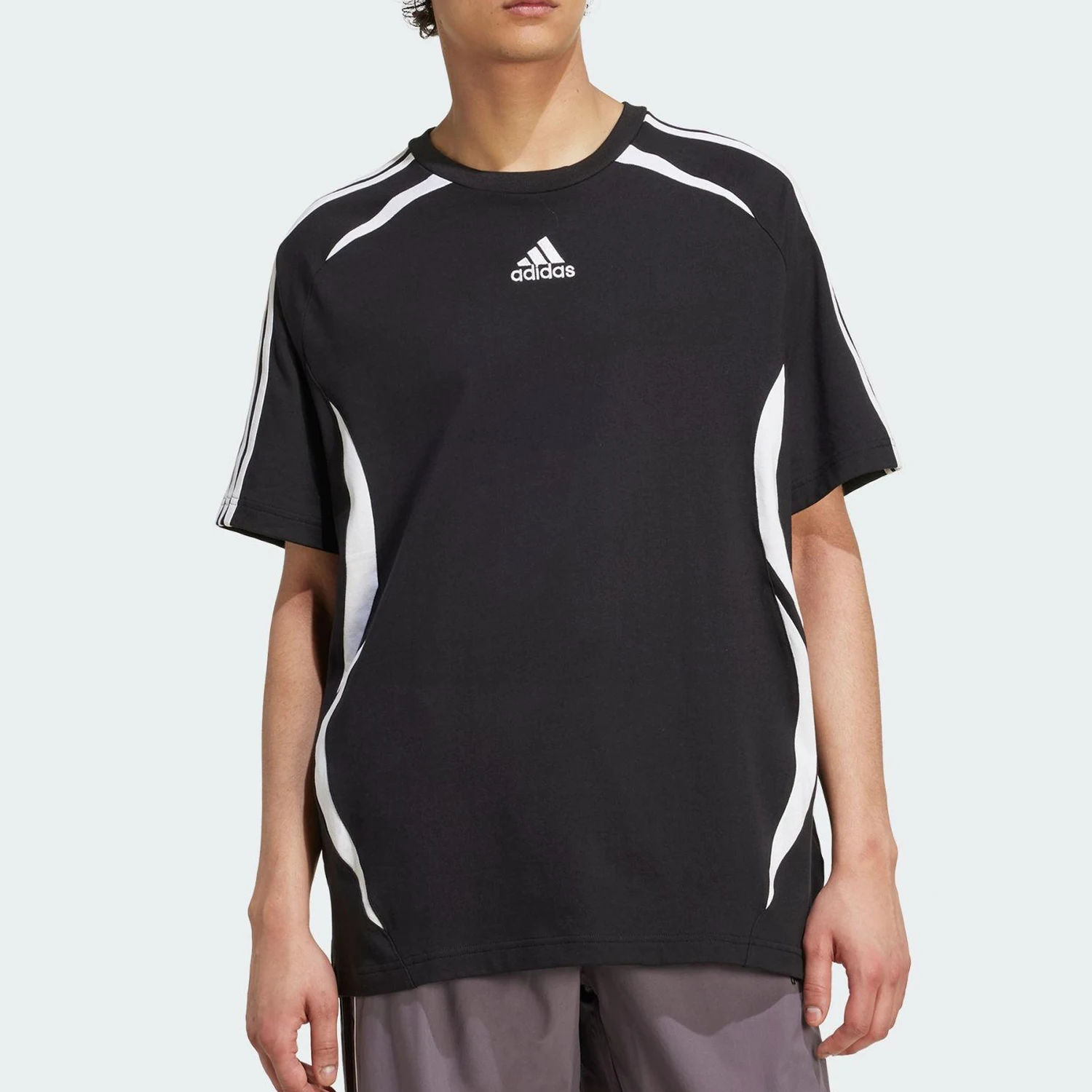 adidas-authentic-summer-style-men's-sports-round-neck-football-short-sleeve-ke0145