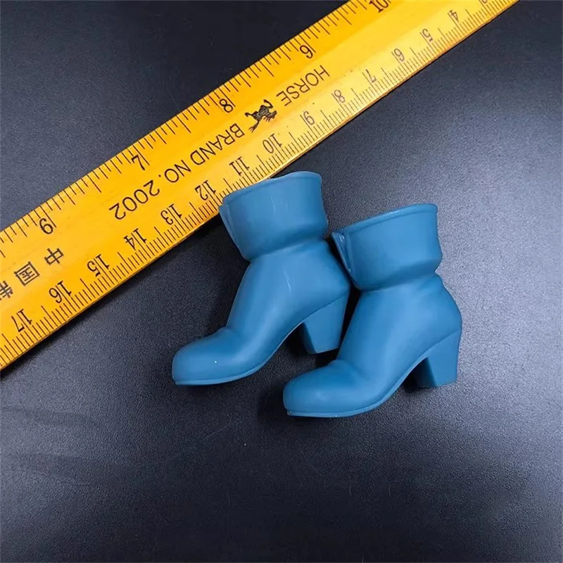 

Hot Sale 1/6 Female Soldier Trendy Blue Princess Shoes Hollow Model Accessories Fit 12'' Action Figure Body In Stock