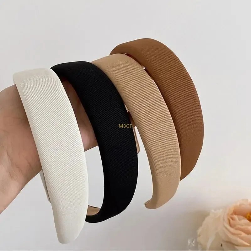 

Fashion Elastic Wide Band Headband For Women And Girls Practical Hair Accessory Comfortable Hairband Soft Elastic Headpieces