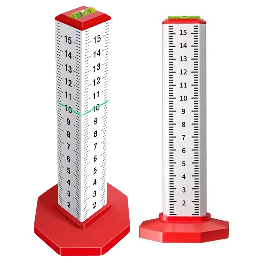 Four Sided Scale ABS Large Base Tiles Tool Leveling Ruler Double Sided Scale Equal Height Ruler Leveling Ceiling High Quality