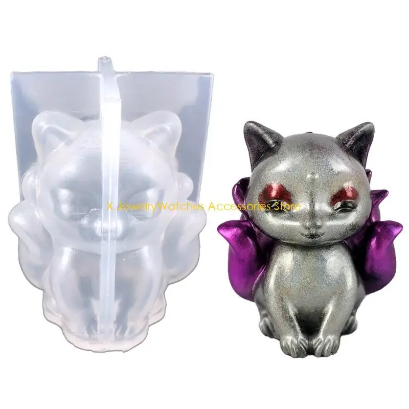 

31KD Crystal Drop Glues Aromatherapys Gypsum Abrasive Three-dimensional Animals Jewelry Ornaments Pendant Silicone Mold