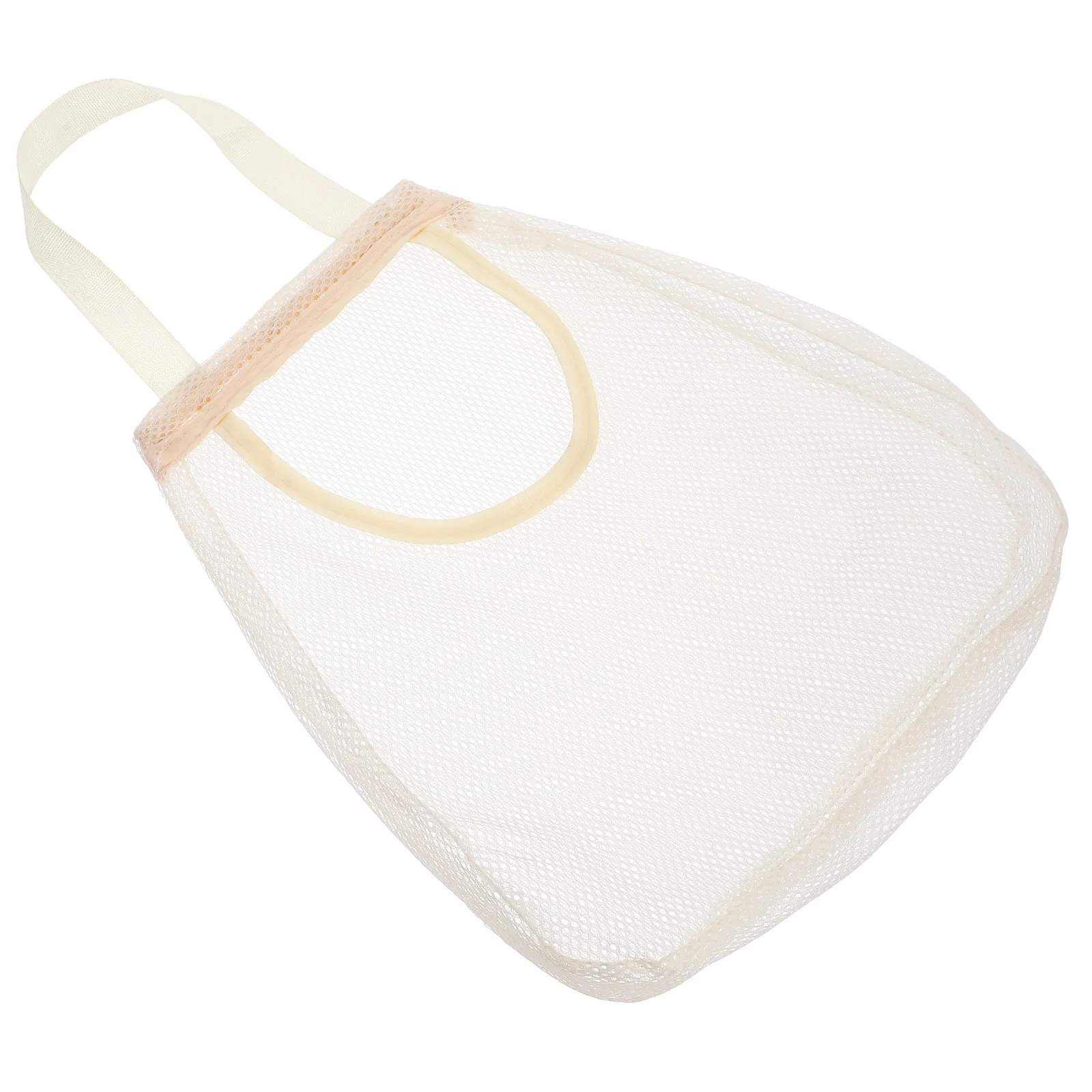 

Wall Mountable Storage Bag Breathable Mesh Hanging Net for Garlic Ginger Onions Vegetable Organizer Kitchen Space Saver
