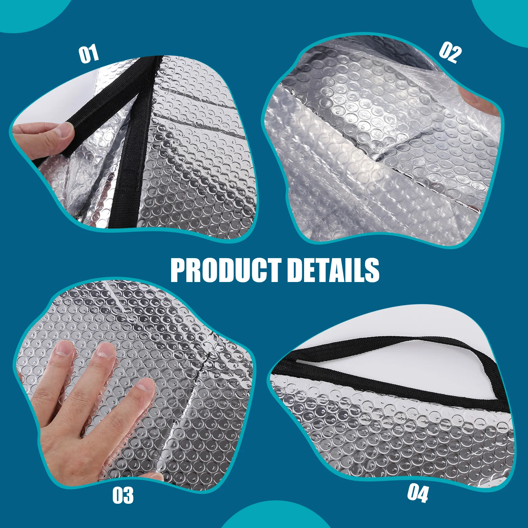 

A49K-Bubble Layer Protection Wing Tote Bag Double Layer Bubble Wing Bag Protective Casing For RC Model Airplane