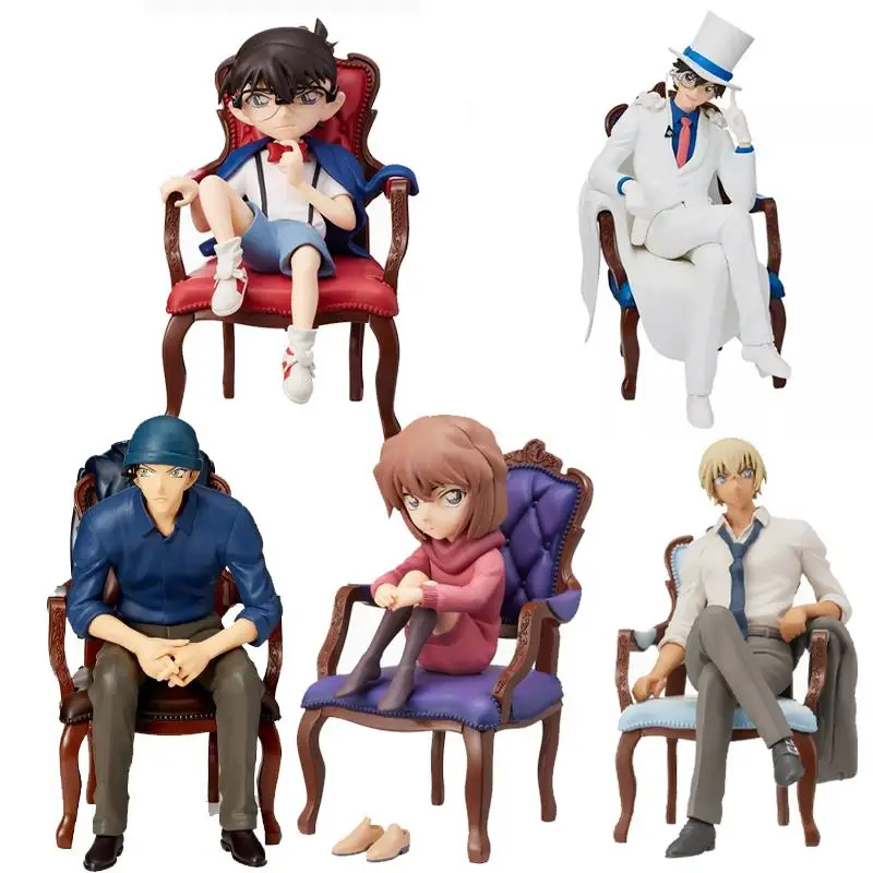 

SEGA Original PGSF DETECTIVE CONAN Bourbon Haibara Ai Akai Shuuichi Anime Action Figure Toys For Boys Girls Kids Birthday Gifts