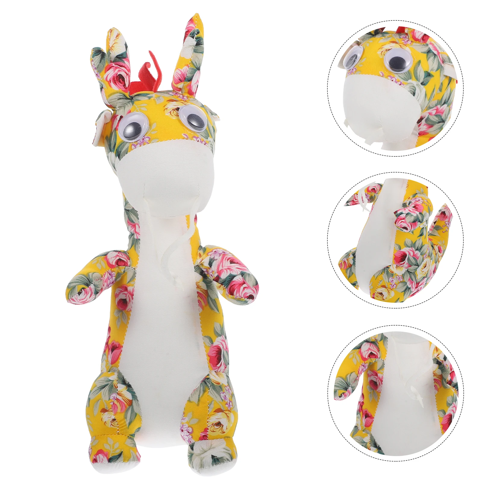 Stuffed Animal Mascot Cute Animals Hand-made Dragon Adorable Chinese New Year Decorations