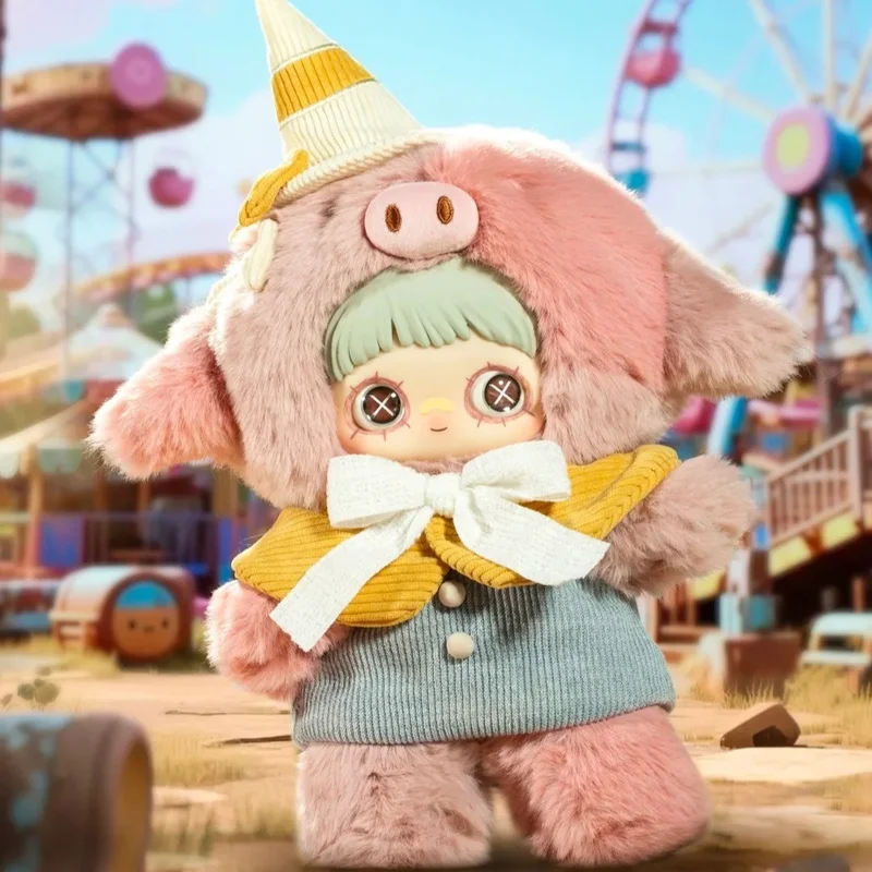 Maymei Forgotten Funfair 400% سلسلة صندوق أعمى كبير أفخم دمية معرض مجموعة محدودة حلية صندوق غامض هدية