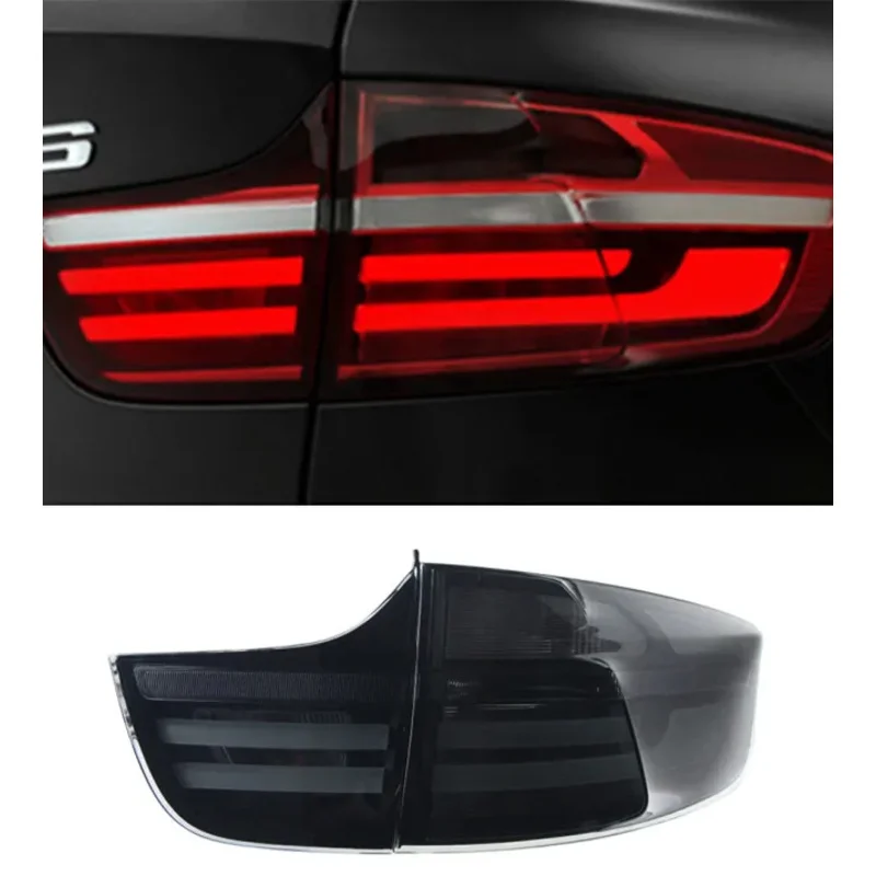 

Car Taillights for BMW X6 2008-2014 Taillight Assembly E71 Highlight Brake Light Street Light Turn Signal Reverse Lamp
