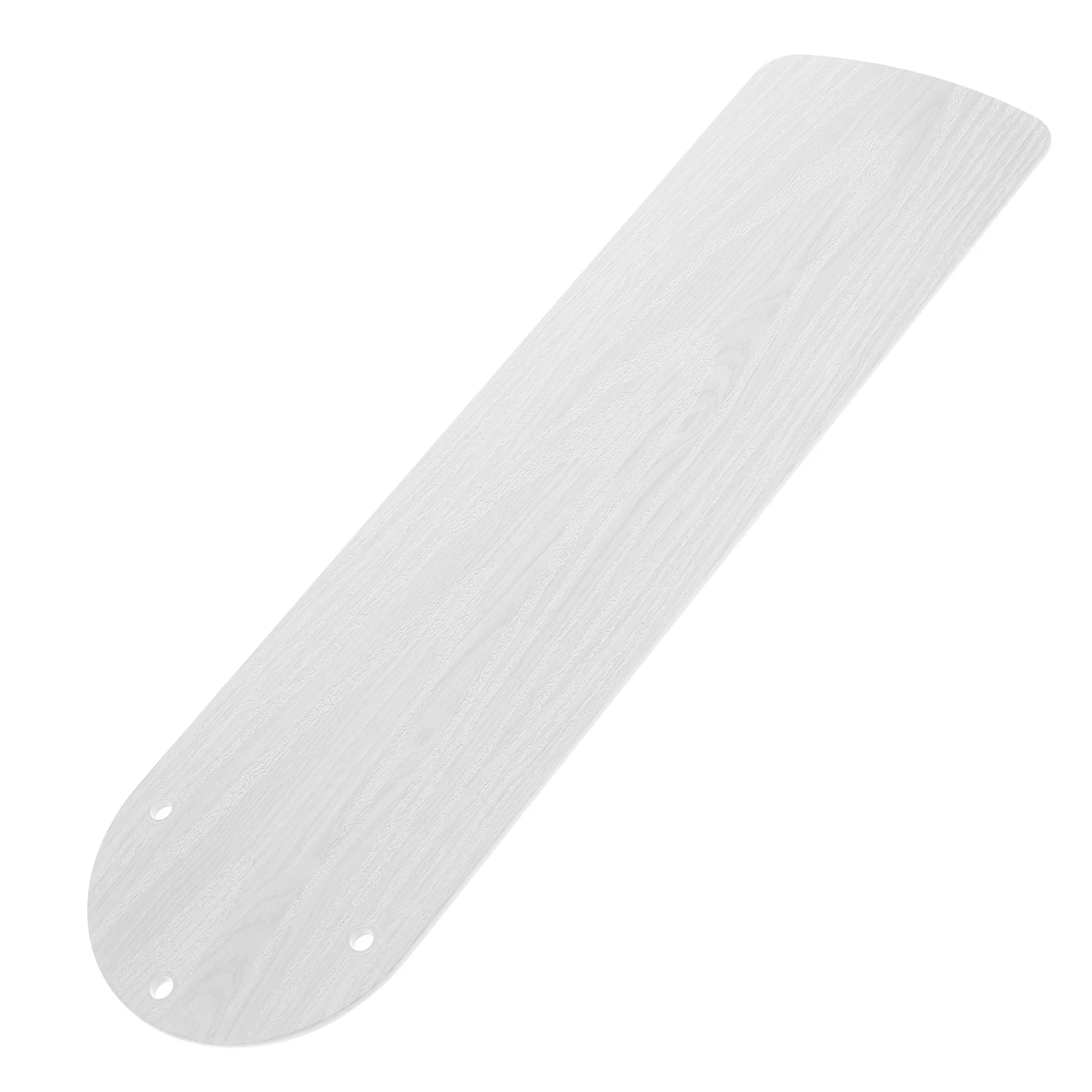 

1pcs Walnut Wood Grain Fan Replacement Blades Plastic Ceiling Fan Accessories Decorative Living Room Bedroom White Leaves