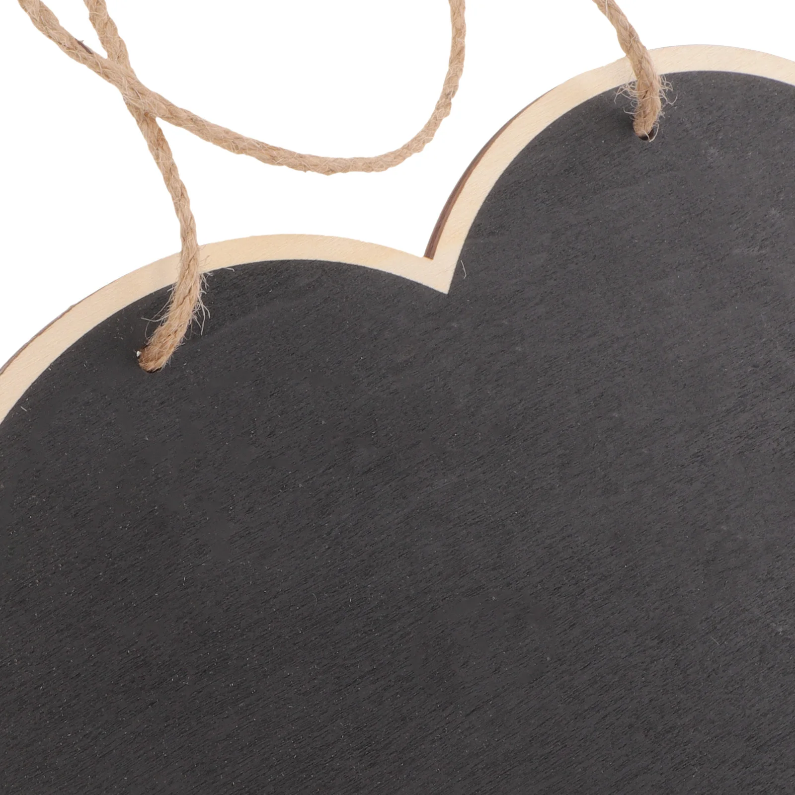 

Mini Wooden Chalkboard Sign Door Wall Hanging Erasable Message Board Small Memo Board With Lanyard Design Lightweight