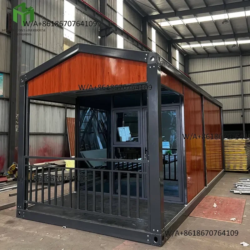 Hot Seller 20ft Detachable Container House Prefabricated Container Bedrooms Wooden Cabin Prefab Tiny Home
