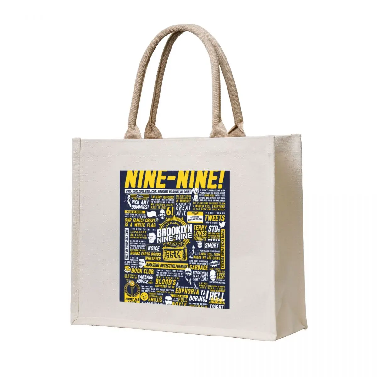 

Wise Words of the Nine-Nine Tote Bag Big bag women sac pour femme Customizable tote bag cloth woman