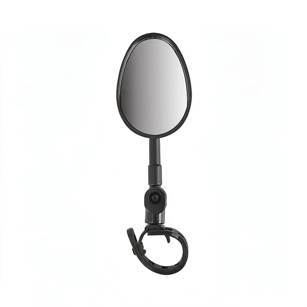 Safety Cycling Handlebar Mirror Wide Angle Convex Lens For Electric Scooter Bicycle 360 Degree Adjustable Reflector