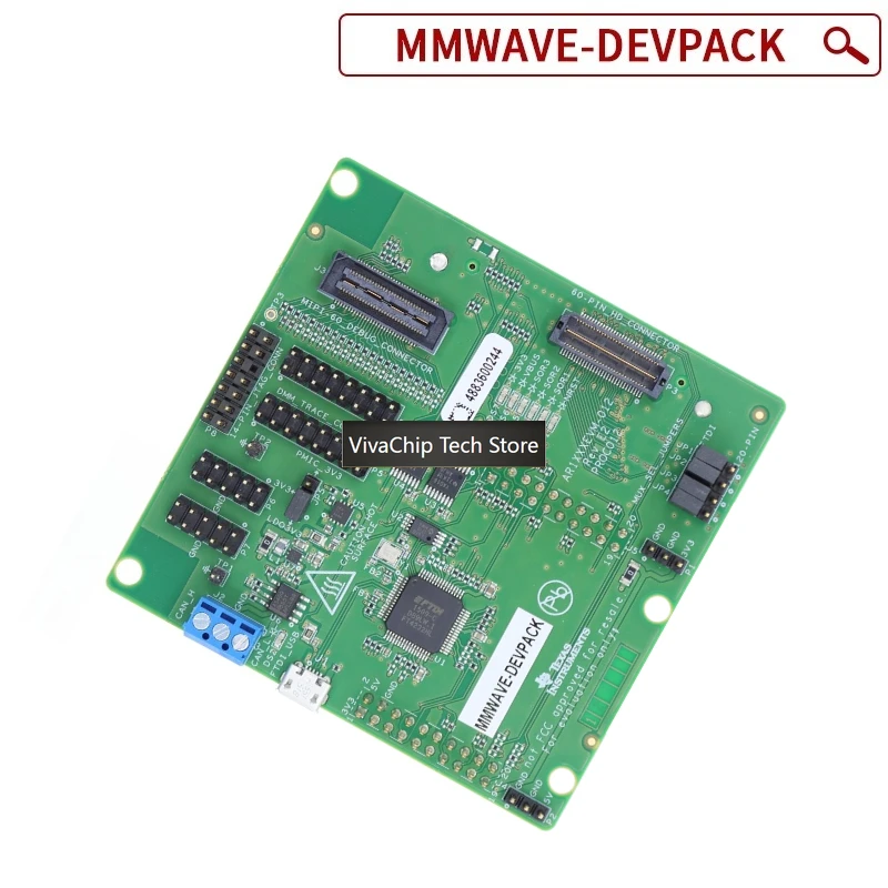 VivaChip TechMMWAVE-DEVPACK Millimeter Wave Radar Development Kit With 1243BOOST, 1443, 1642 & TSW1400EVM Evaluation Modules