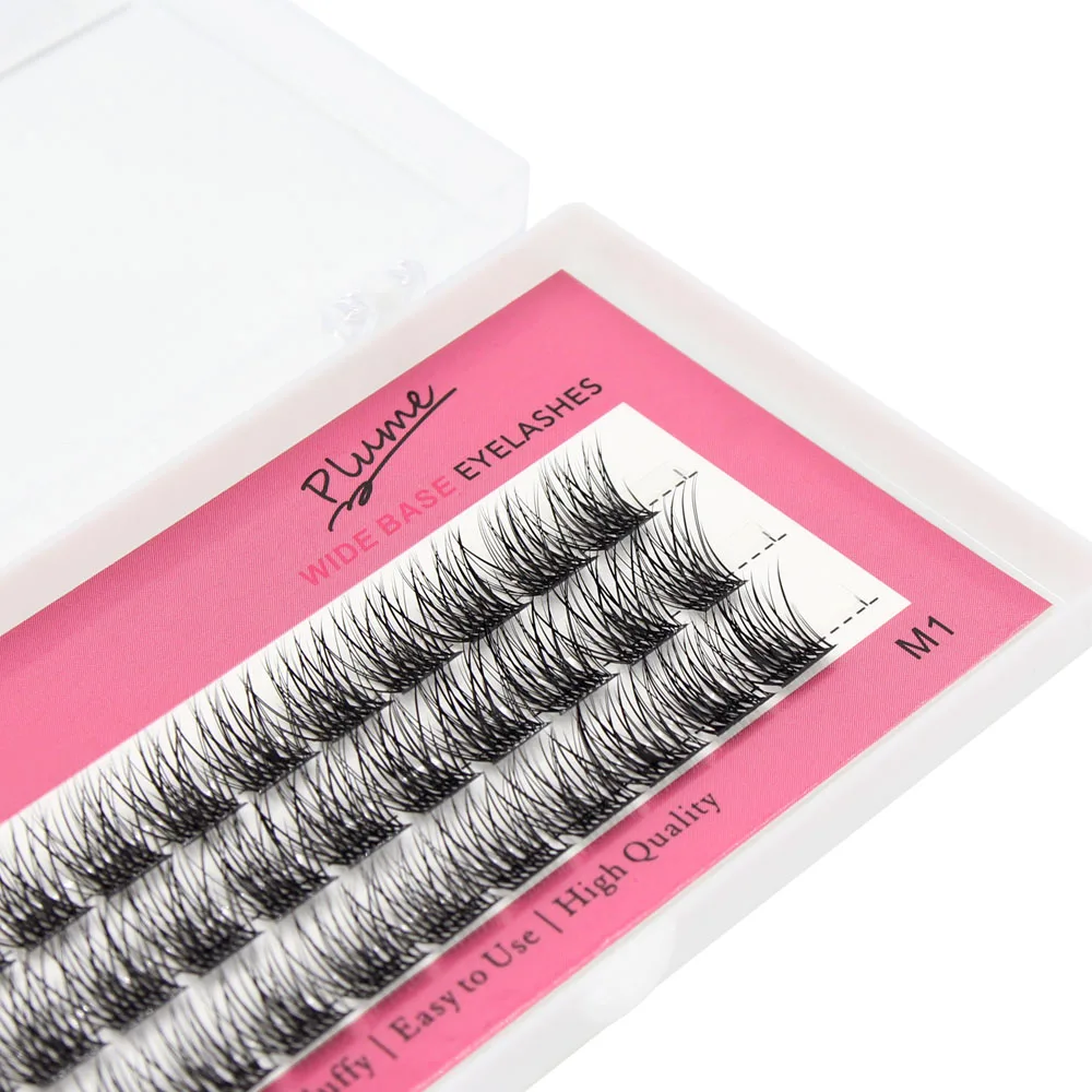 Moonlily 3D-Wimpernverlängerung aus Seide, lose segmentierte DIY-Cluster-Falsche Wimpern, superweicher, natürlicher Stil, persönliches Make-up, Zilien – Detail 17