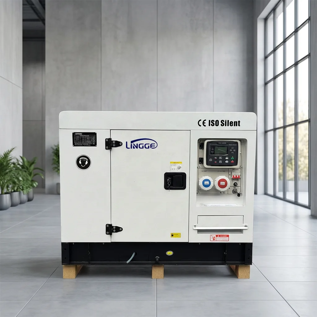 

Super Silent LINGGE Diesel Generator Portable Home Use Standby Small Power 15Kw 20Kw 25Kw Generator