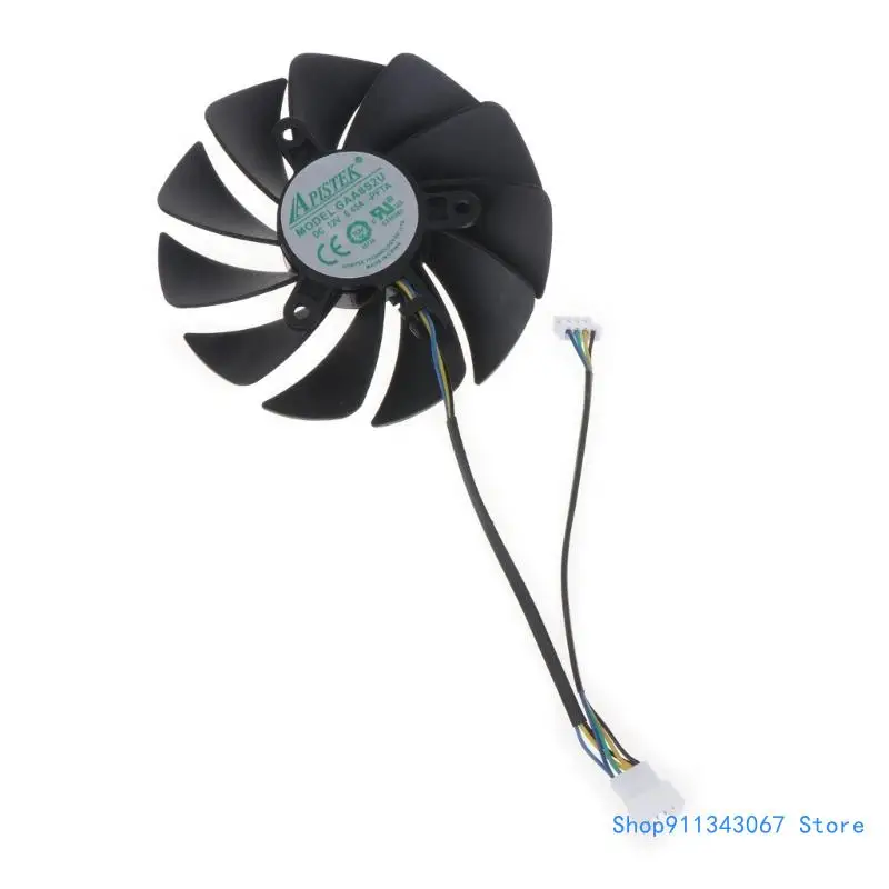 

GA92S2U PFTM Graphics Card Cooling VGA Fan 4Pin 12V 0.46A for ZOTAC RTX3060 Drop shipping