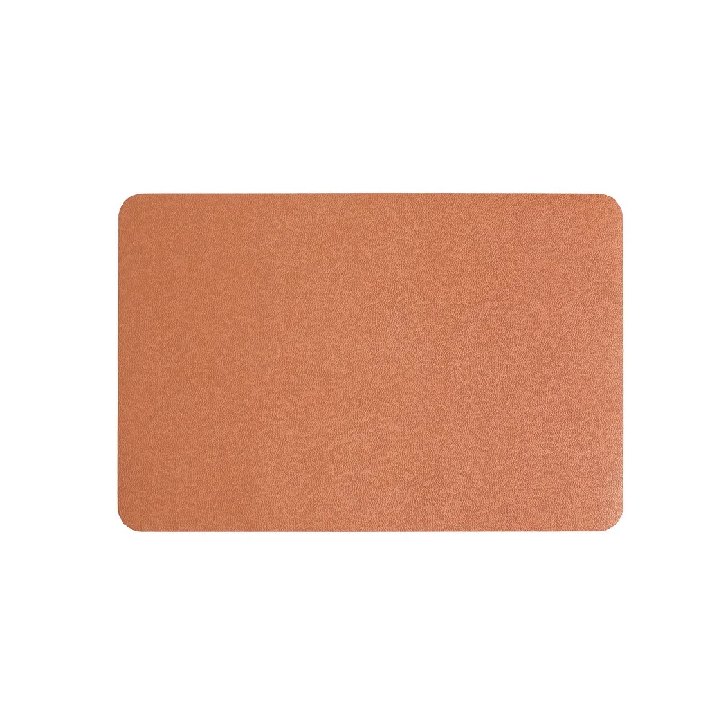 Leather placemat, home heat‑resistant coaster, restaurant and hotel Western‑style placemat wedding decor Table pads coffee mat