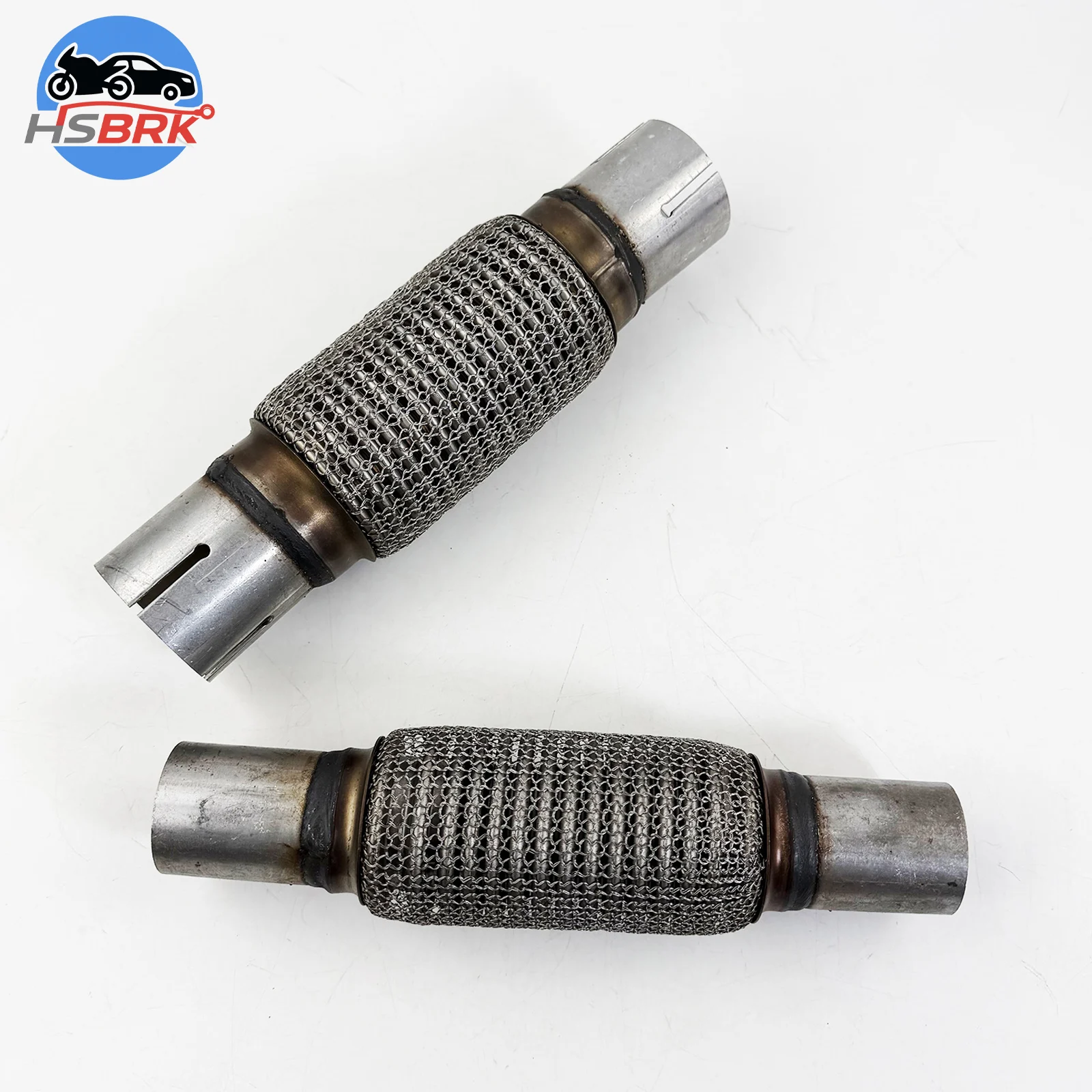

Exhaust Repair Tube Auto Exhaust System Parts Stainless Steel Universal Exhaust Flex Pipe Car Muffler Flexible Connector Weld On
