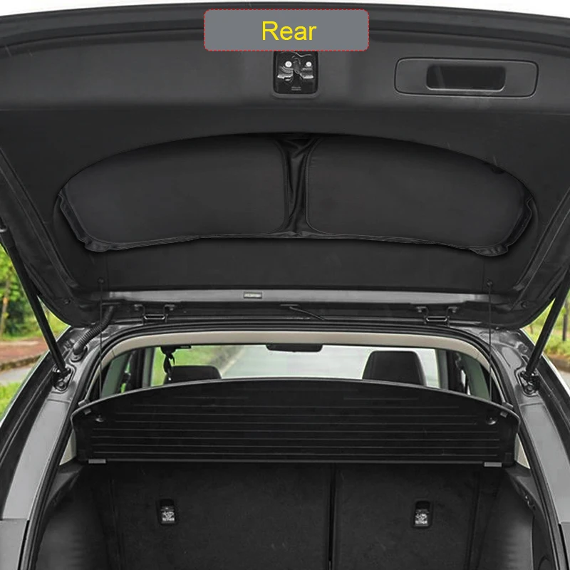 

Car Black Window Privacy Sunshade For HONDA HRV ZRV 2022-Present Auto Anti-UV Heat Insulation Protect Cover Interior Accessory