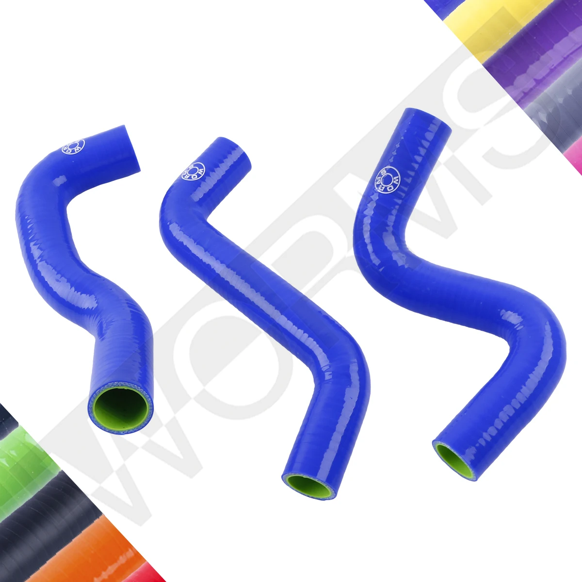 For Toyota Vits Yaris NCP91 XP90 4ZR-FE 2005–2013 Silicone Radiator Hose Pipe Kit 2006 2007 2008 2009 2010 2011 2012