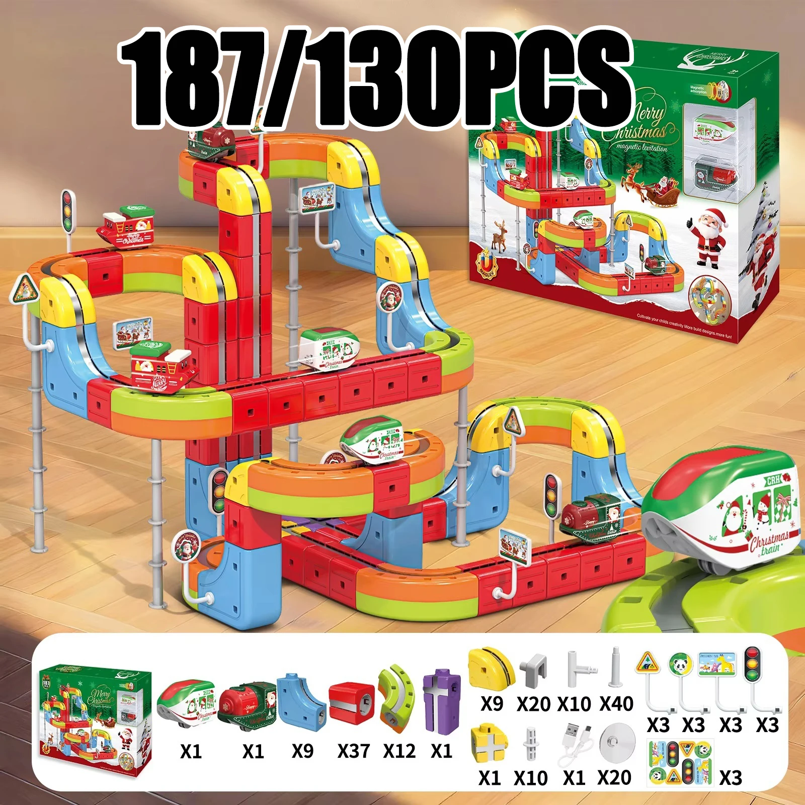 130-187pcs-christmas-set-kids-anti-gravity-magnetic-track-train-flexible-changeable-magic-rail-car-electric-assembly-toys-gift