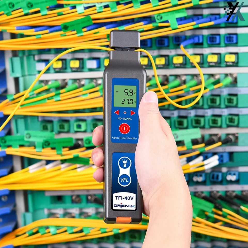 Orientek TFI-40V VFL + LED Light TFI-45 OFI Live Fiber Identifier Detector Optical Power Meter TFI-35P