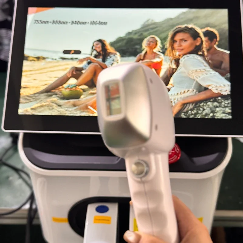2026 Professional Portable Diode Laser Hair Removal Machine Four-Wave Body Skin Treatment New And Compact for Efficient Hair Rem