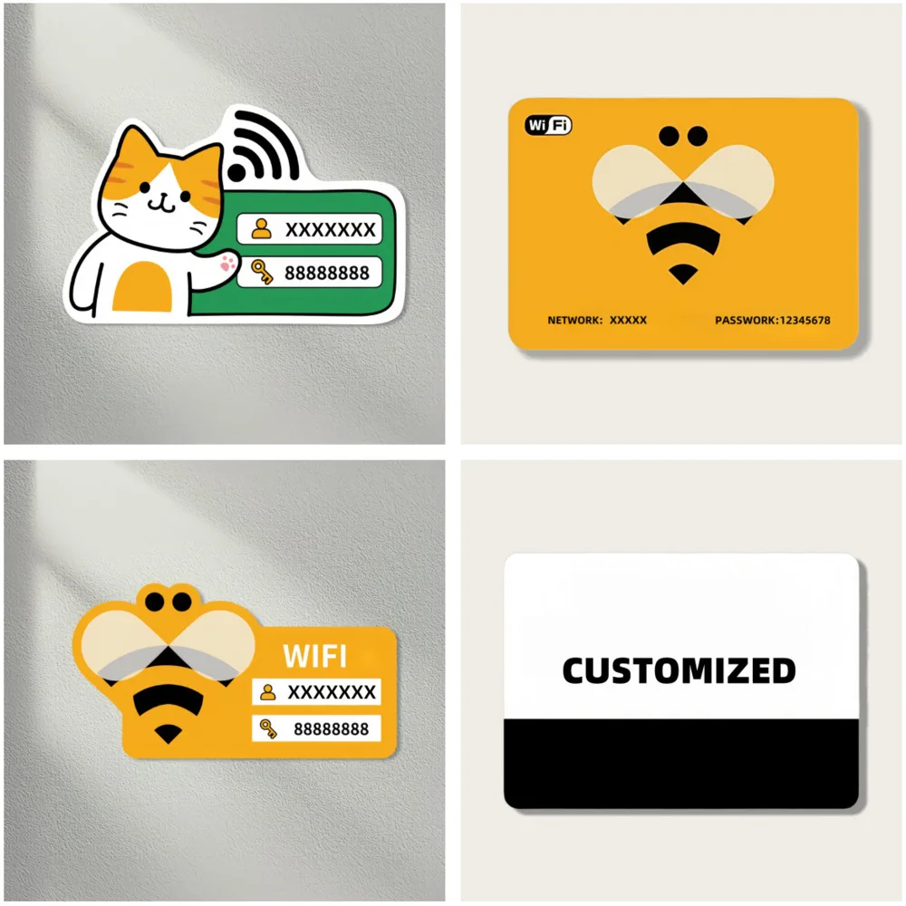 

Интернет-знак Wi-Fi, акриловая вывеска с логотипом компании, настенная табличка Wi-Fi для домашних гостей, вывеска сканирования для подключения