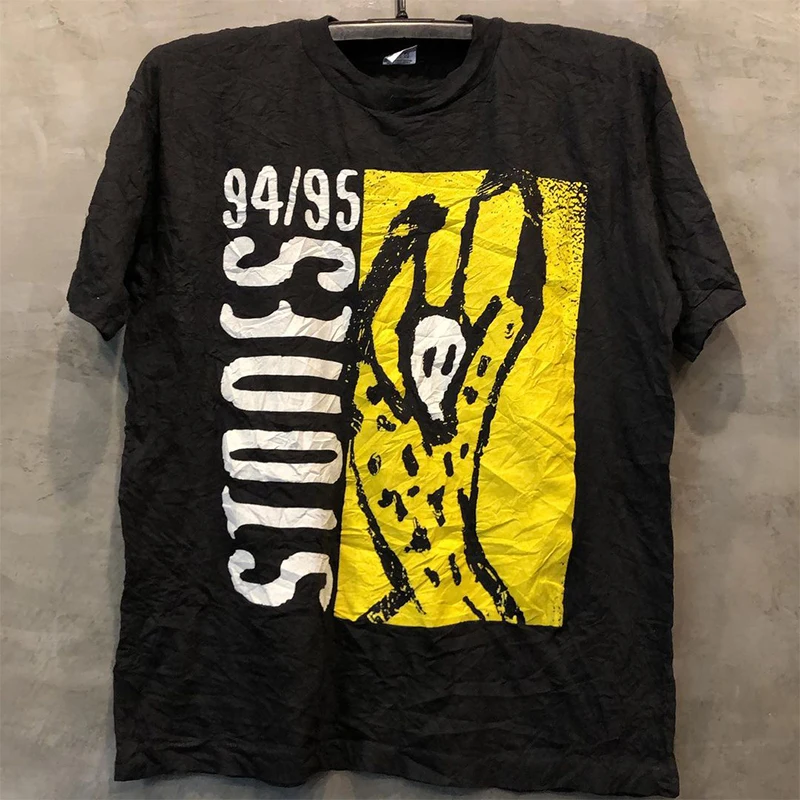 2024 moda The Rolling Stones vintage FOG High Street Camiseta de manga corta pareja masculina camiseta Vintage pareja camiseta suelta