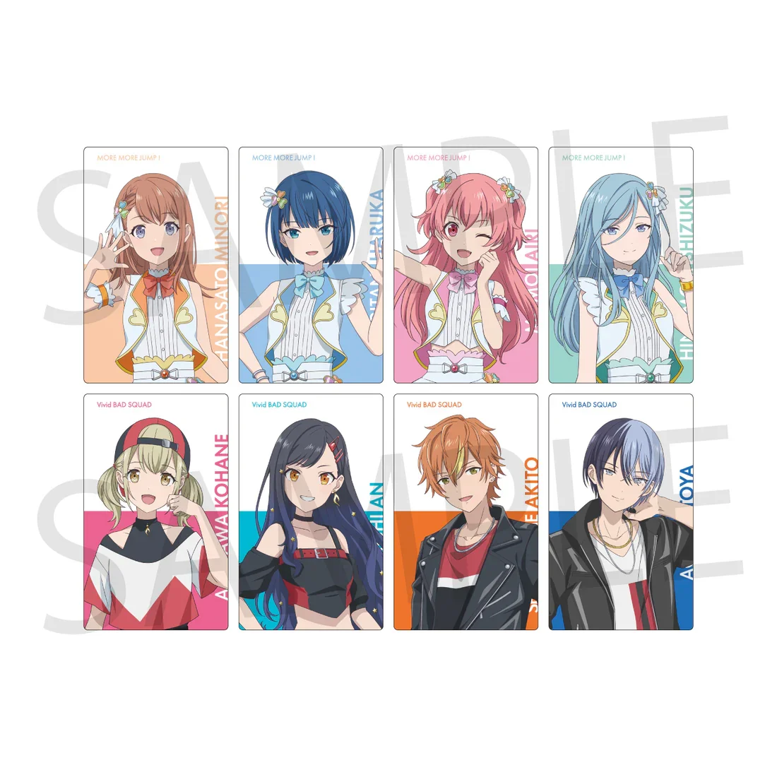 SEKAI PROJECT Game Wonderlands×Showtime Leo/Need Vivid BAD SQUAD 25 Nightcord MORE MORE JUMP Vbs WS MMJ LN 2025 Movie Epick Card