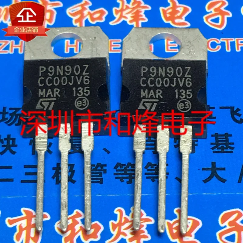 5PCS-10PCS P9N90Z STP9N90Z  TO-220 900V 8A  New And Original On Stock