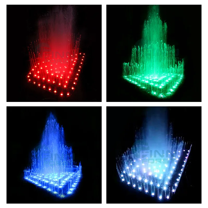 FS14 stainless steel music fountain, villa fountain program-controlled jumping fountain, square fountain, courtyard fountain