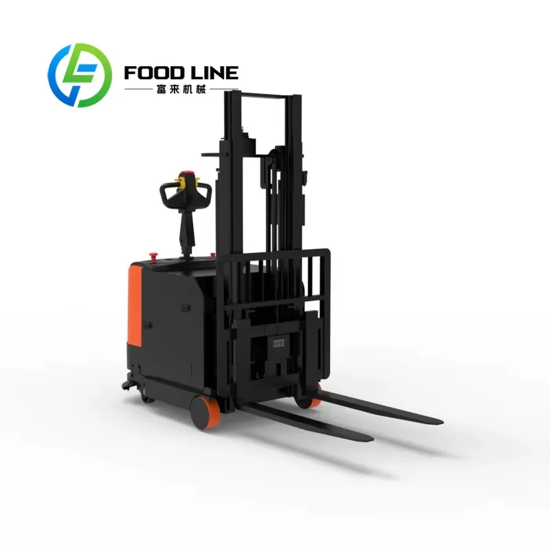 Unmanned Counterbalance Forklift Robot, Multi‑safety Detection, Auto Charging Cycle Work, For Smart Factory Pallet Moving