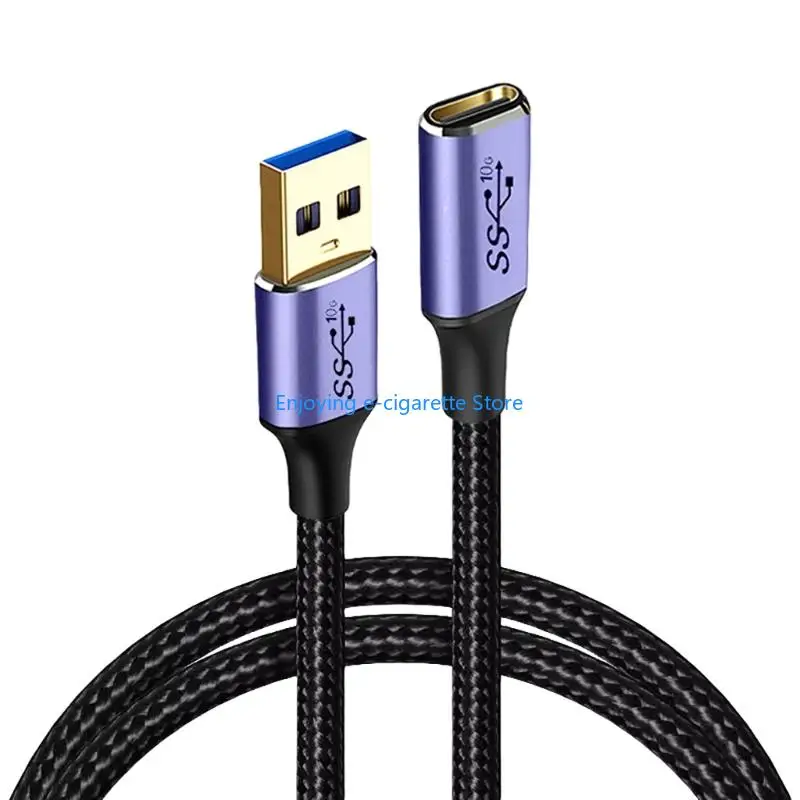 

Flexible Nylon USB 3 0 A Male To Type C Female Extension Cable Cord 5 Length Optional For Computer Gadgets Y4QF