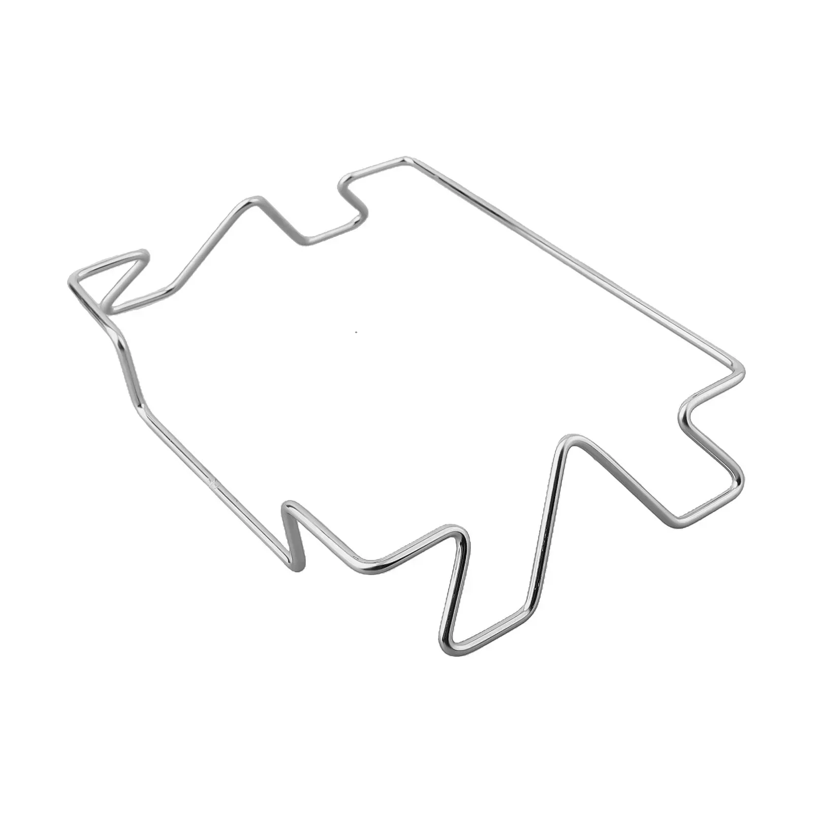 حامل معلق فضي مريح ، تصميم موفر للمساحة ، حامل أكياس قمامة ، أنيق وأنيق