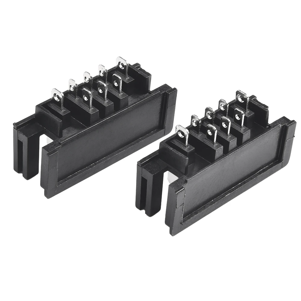 2pcsDCB118DCB112DCB115 Connector Terminal Bracket For 14.4V 18V Li-Ion Battery Charger Connector USB Adapter Power Tool Parts