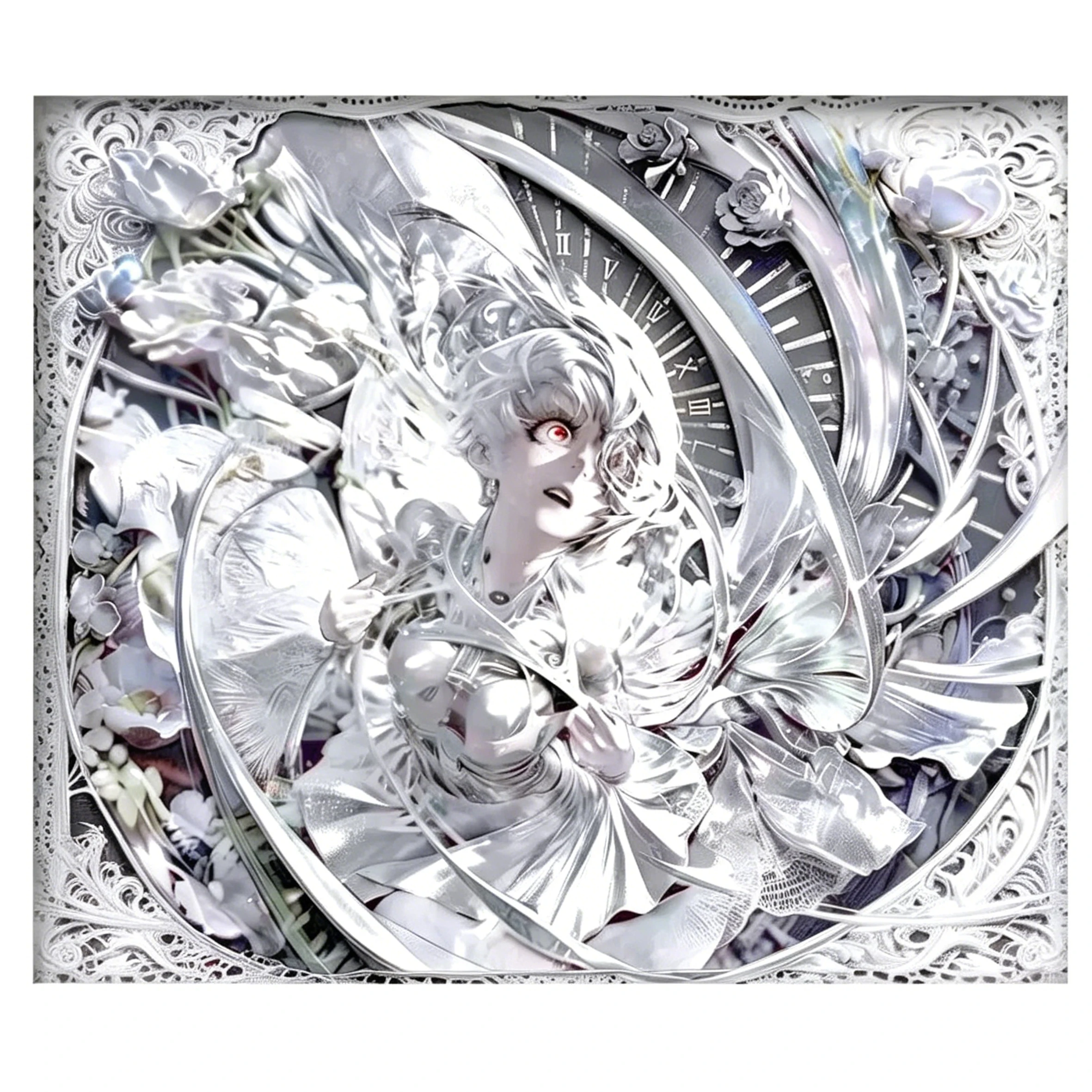 Anime Character Glass Gaming Mouse Pad Smooth Frosted Surface Desk Mat Tempered Upgrade FPS Office Custom Gaming Accessories