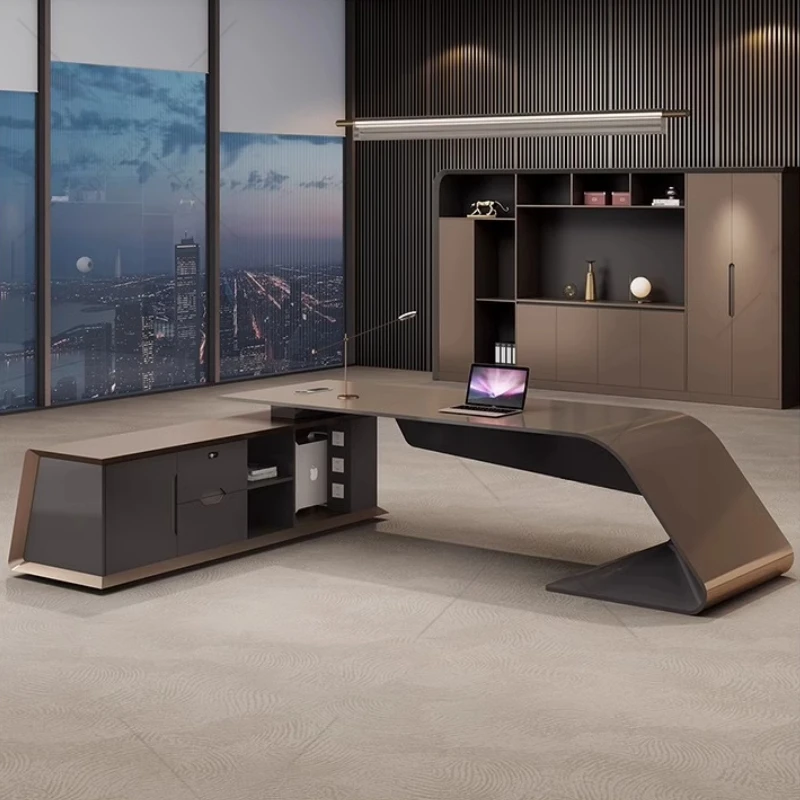 تصميم منظم مكتب مكتب القراءة الشمال جودة سكرتيرة مكاتب الكمبيوتر ضوء فاخر في المخزون أثاث ميسا Escritorio