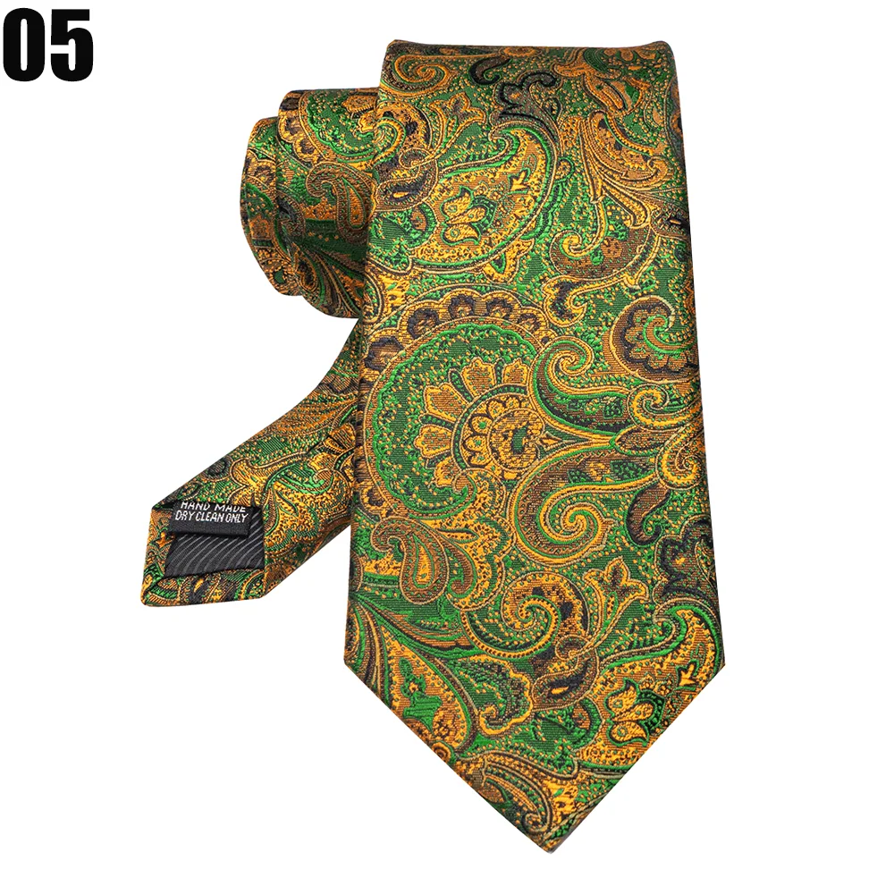 EASTEPIC 8 cm elegante gestreifte Krawatten für Herren, Herren-Accessoire, karierte Krawatte, Paisley-Krawatte, Blumenmuster, für formelle Anlässe, Hochzeitsgeschenk – Detail 12