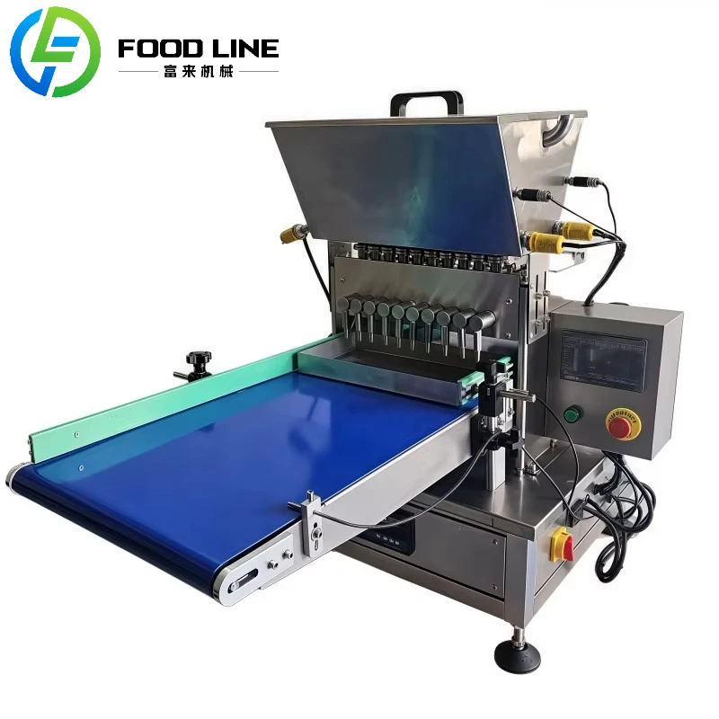 Hot Customized Soft Pouring Chocolate Slurry Dispenser New Condition Small Tempered Spreader Machine with Customized Mold