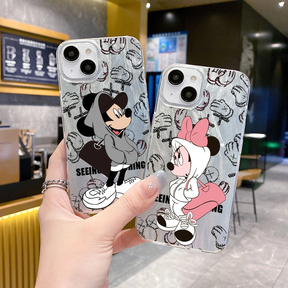 Mickey Mouse Phone Case FOR Samsung Galaxy A73 A72 A715F A71 A55 A54 A53 A52 A515F A51 A50 A35 A34 A33 A32 A315F A31 A11 S 5G